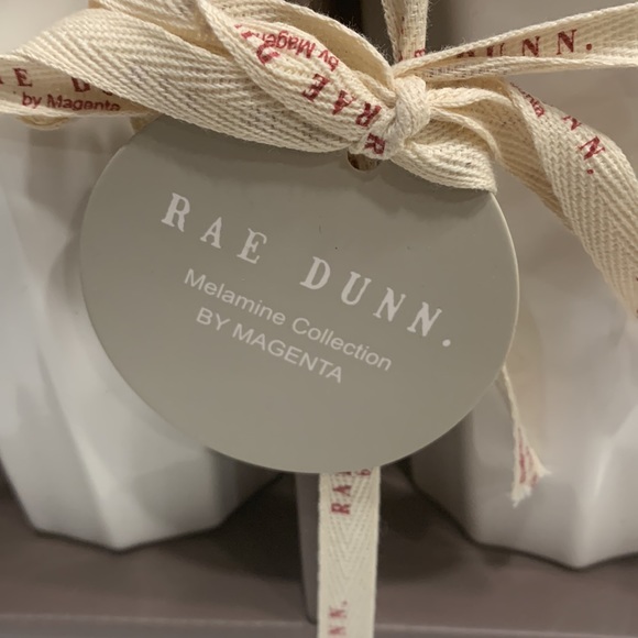 NWT Rae Dunn 3 sets of 4 melamine cups (12 total) 20oz dishwasher safe. - Picture 5 of 5